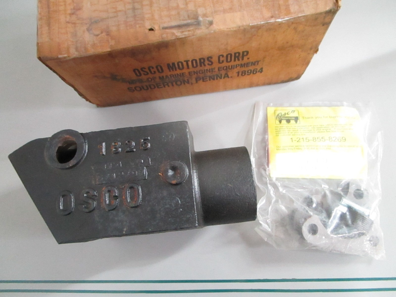 NEW 1825 Osco Elbow w/ Hardware For: MerCruiser 0820