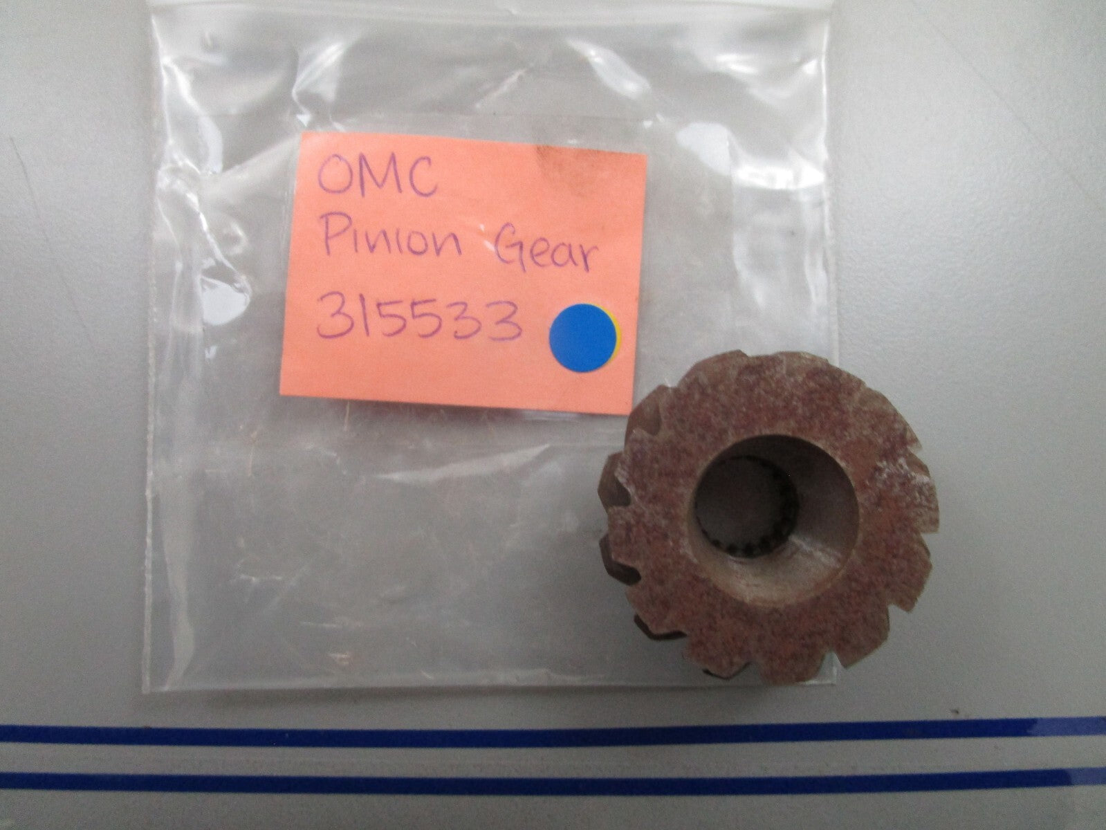 *NEW OEM* 0770 OMC Johnson Evinrude Pinion Gear 315533 0315533