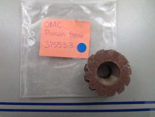 *NEW OEM* 0770 OMC Johnson Evinrude Pinion Gear 315533 0315533