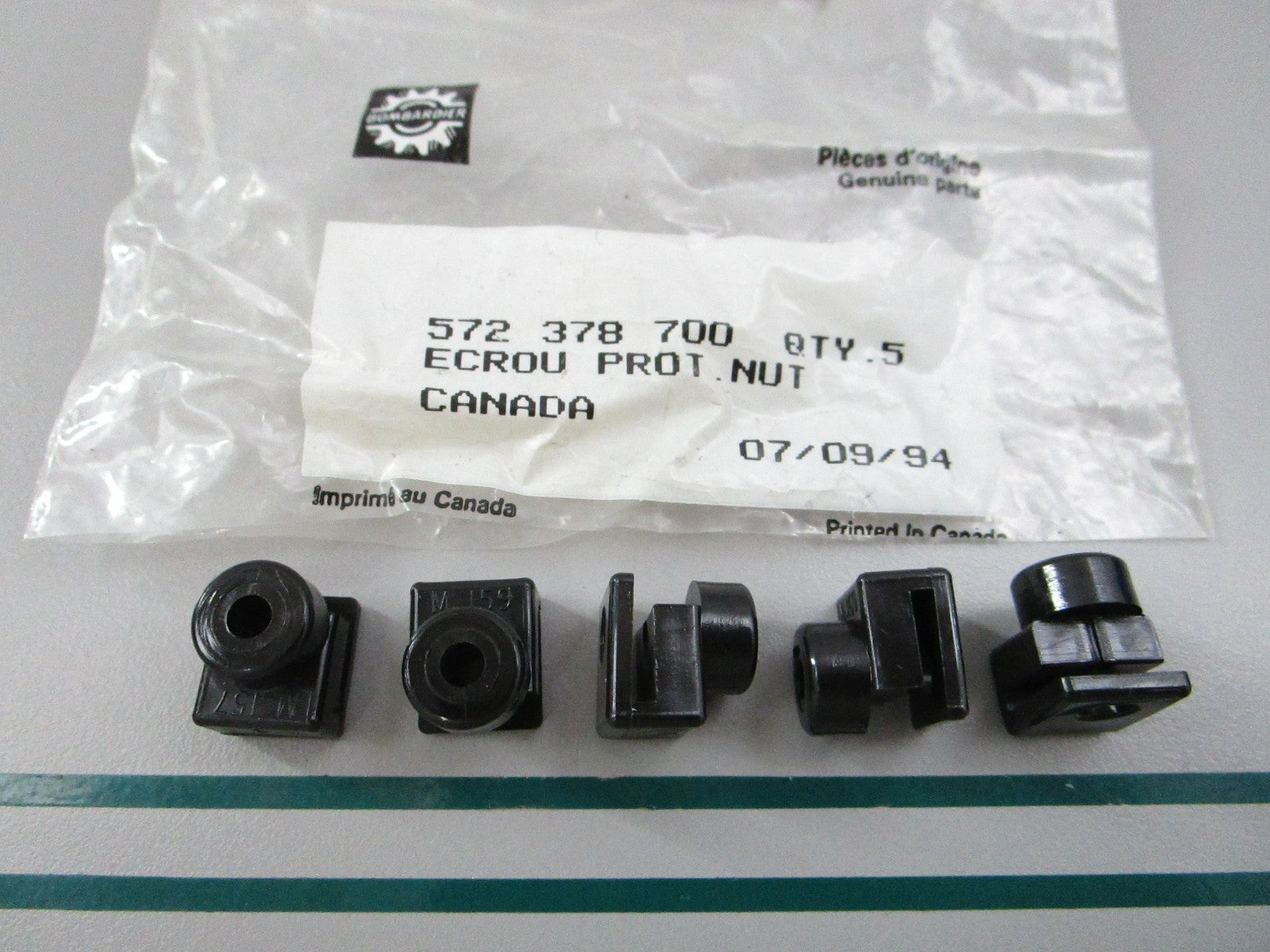 NEW (LOT OF 5) 572378300 Ski-Doo Protector Nut 0810