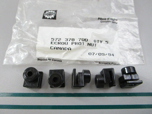 NEW (LOT OF 5) 572378300 Ski-Doo Protector Nut 0810