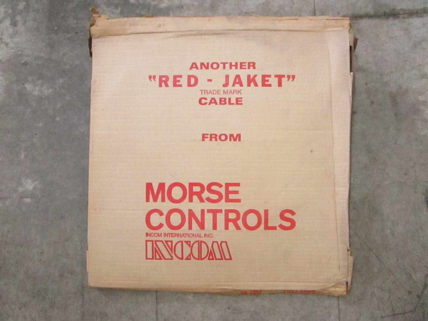 *NEW* 0820 Morse 9' "Red Jaket" Control Cable D63732-000-0108