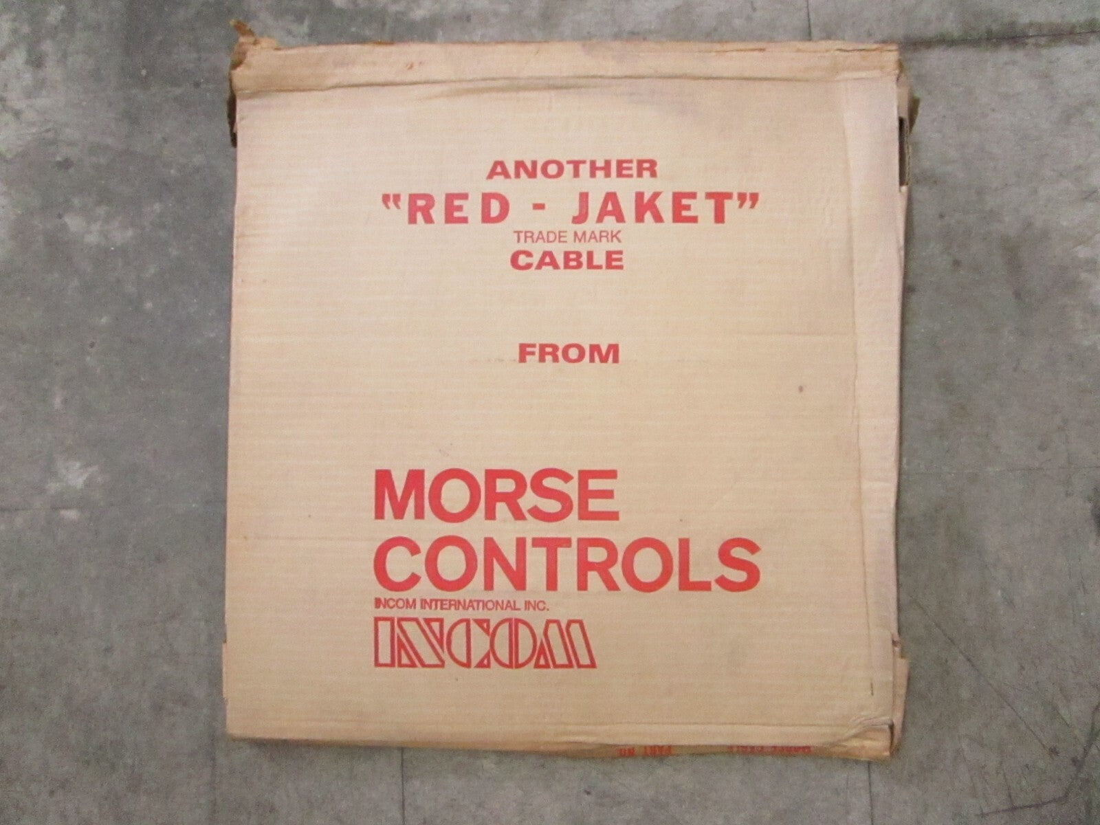 *NEW* 0820 Morse 9' "Red Jaket" Control Cable D63732-000-0108