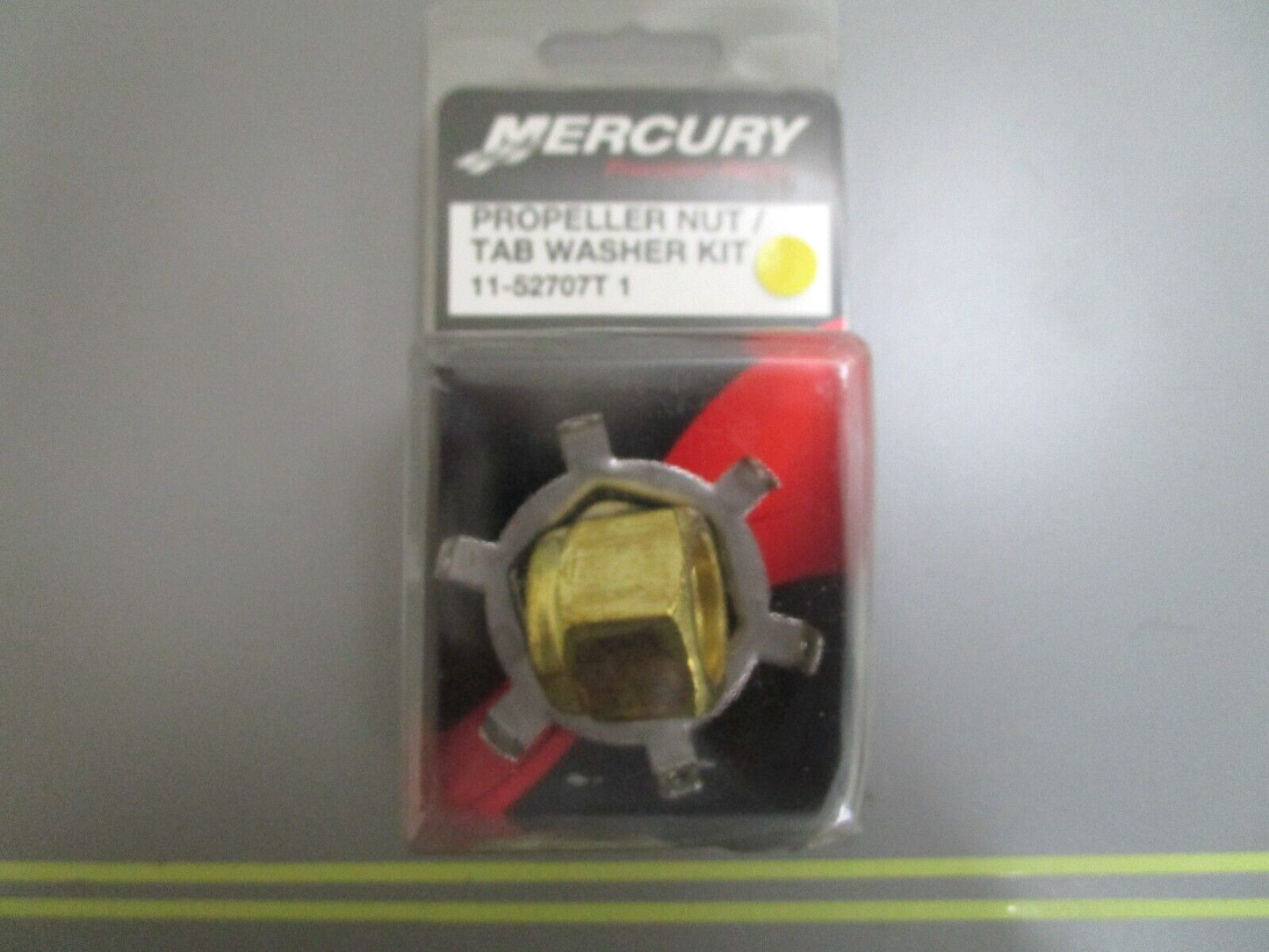 *NEW OEM* 0810 Mercury Quicksilver Propeller Nut & Tab Washer Kit 11-52707T1