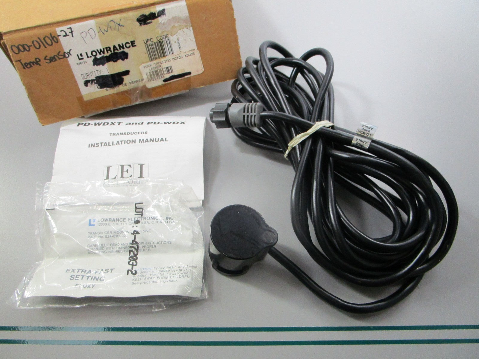 NEW OEM PF-WDX Lowrance Wide Angle Transducer 0810