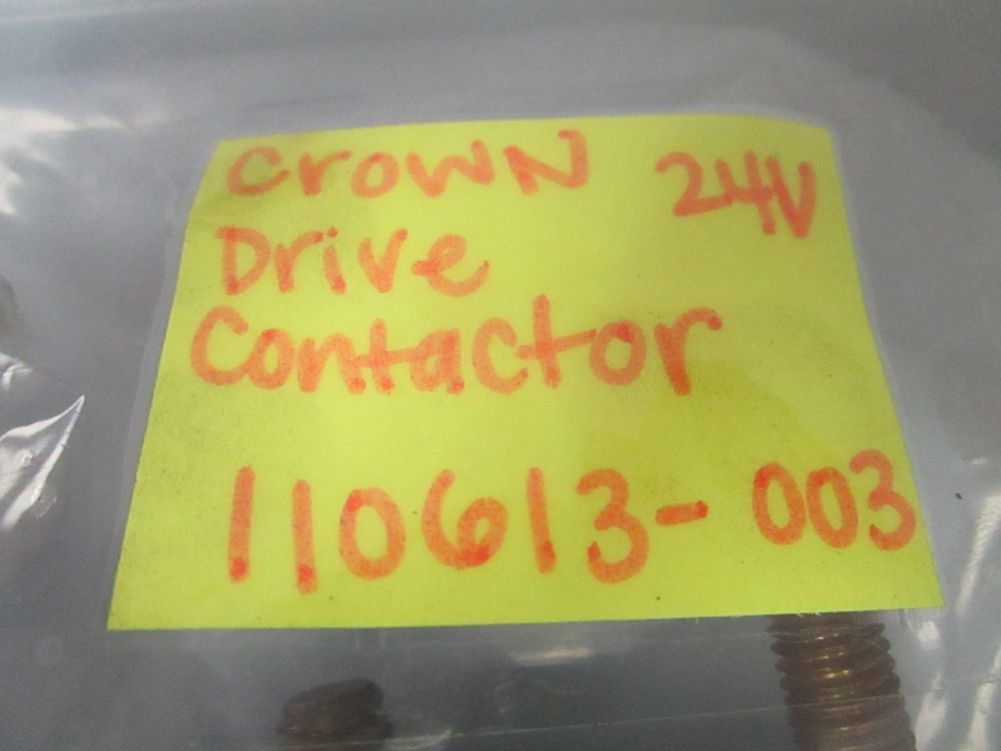 *NEW OEM* 0720 Crown 24V Drive Contactor 110613-003