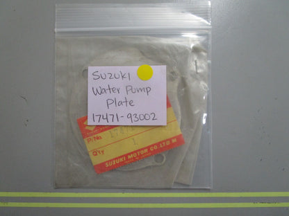 *NEW OEM* 0810 Suzuki Water Pump Plate 17471-93002