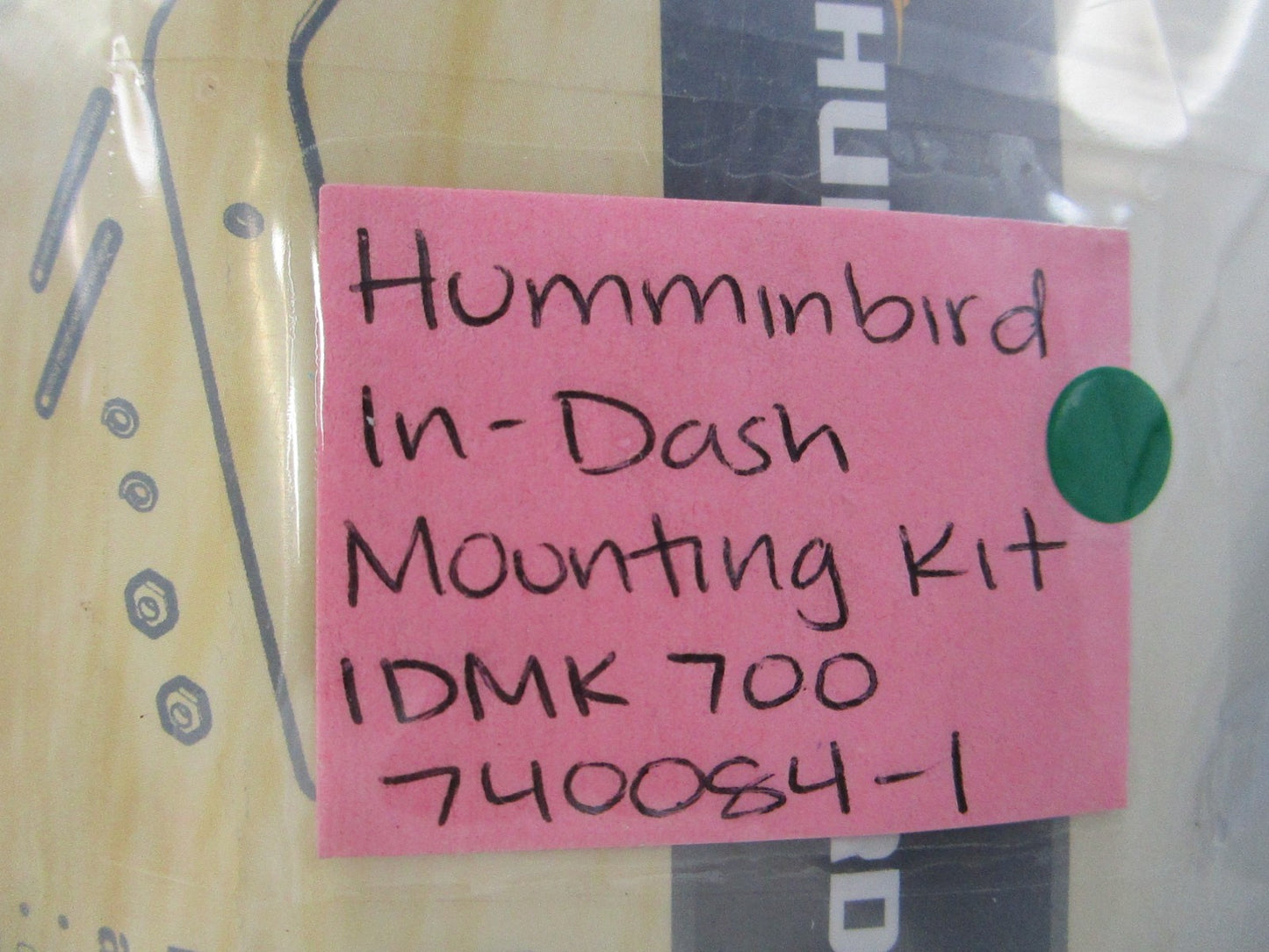 NEW IDMK 700 740084-1 Humminbird In-Dash Mounting Kit 0810