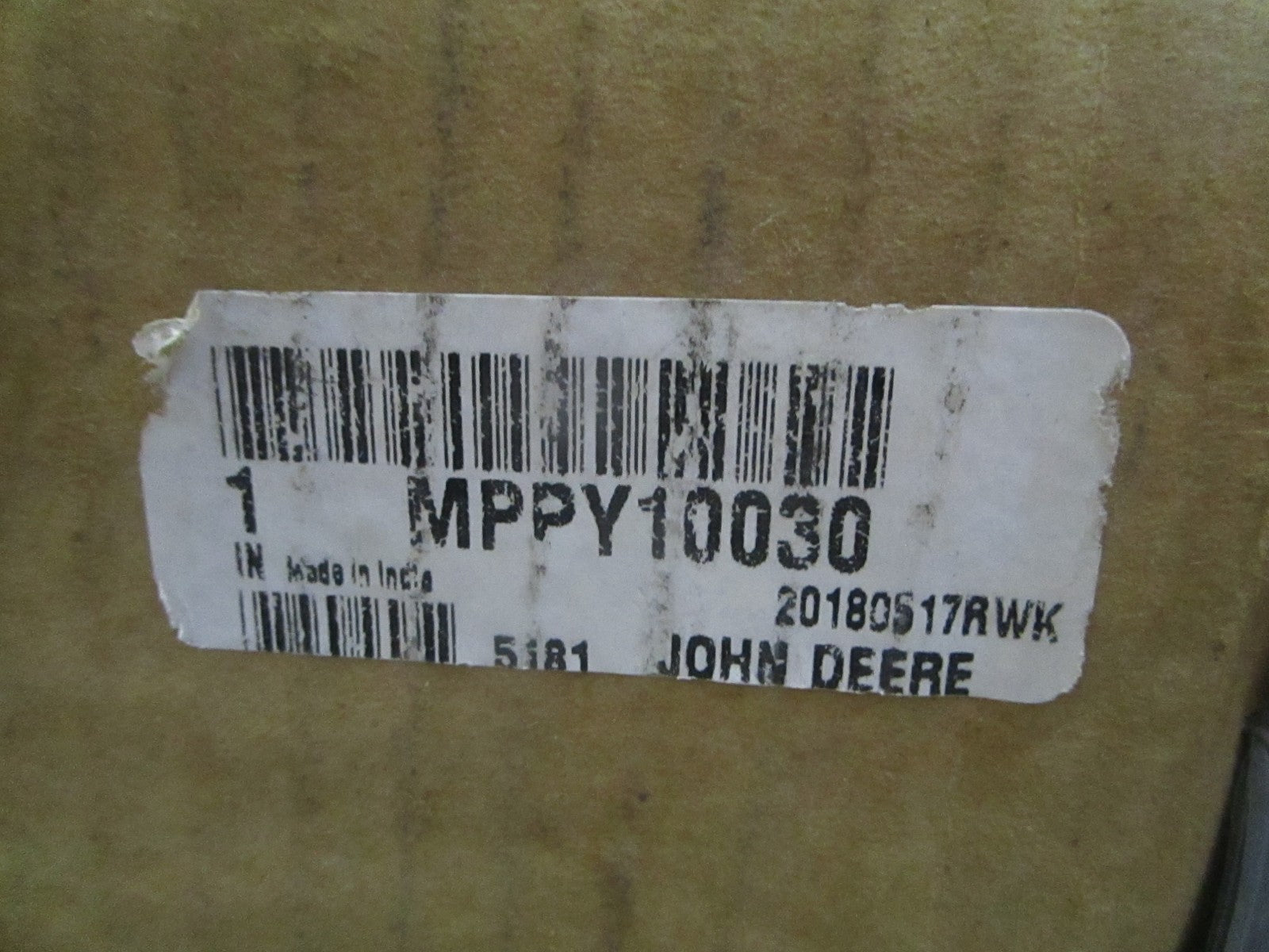 *NEW OEM* 0820 John Deere Dual Stage Brake Valve Kit MPPY10030