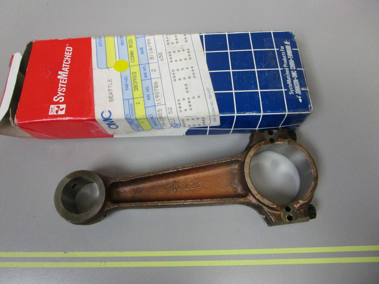 *NEW OEM* 0720 OMC Johnson Evinrude Connecting Rod 383903 0383903
