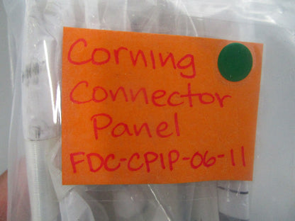Corning NEW OEM FDC Connector Panel FC/UPC SM FDC-CP1P-06-11 0810