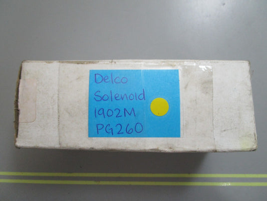 *NEW OEM* 0810 Delco Solenoid 1902M PG260