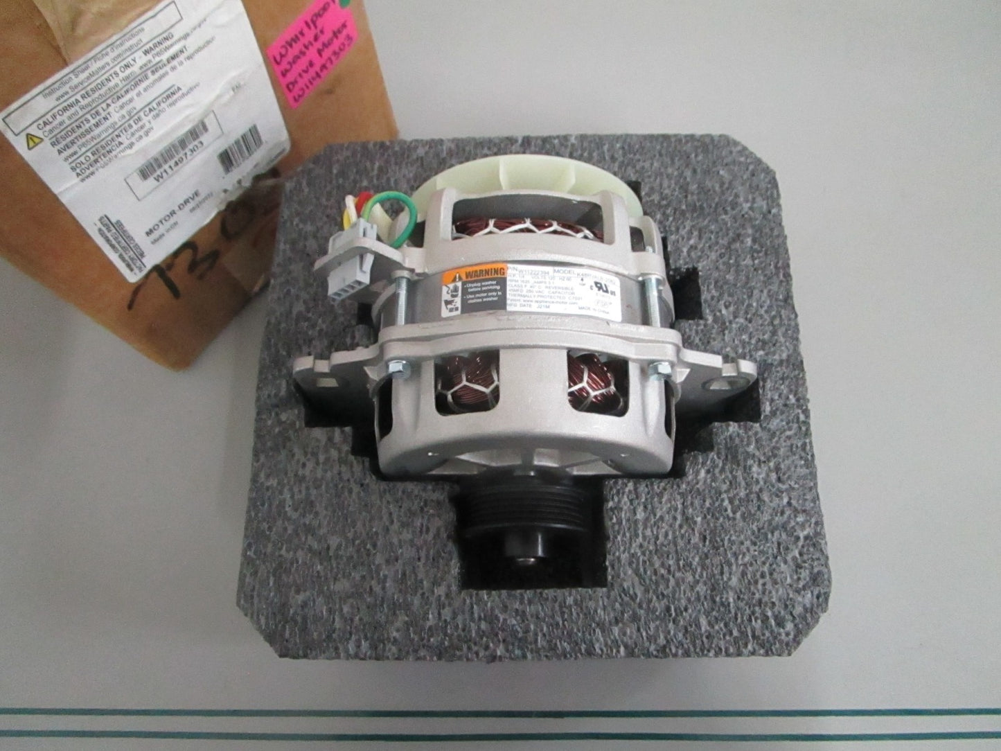 Whirlpool W11497303 NEW OEM Top Load Washer Drive Motor Maytag Kenmore 0820