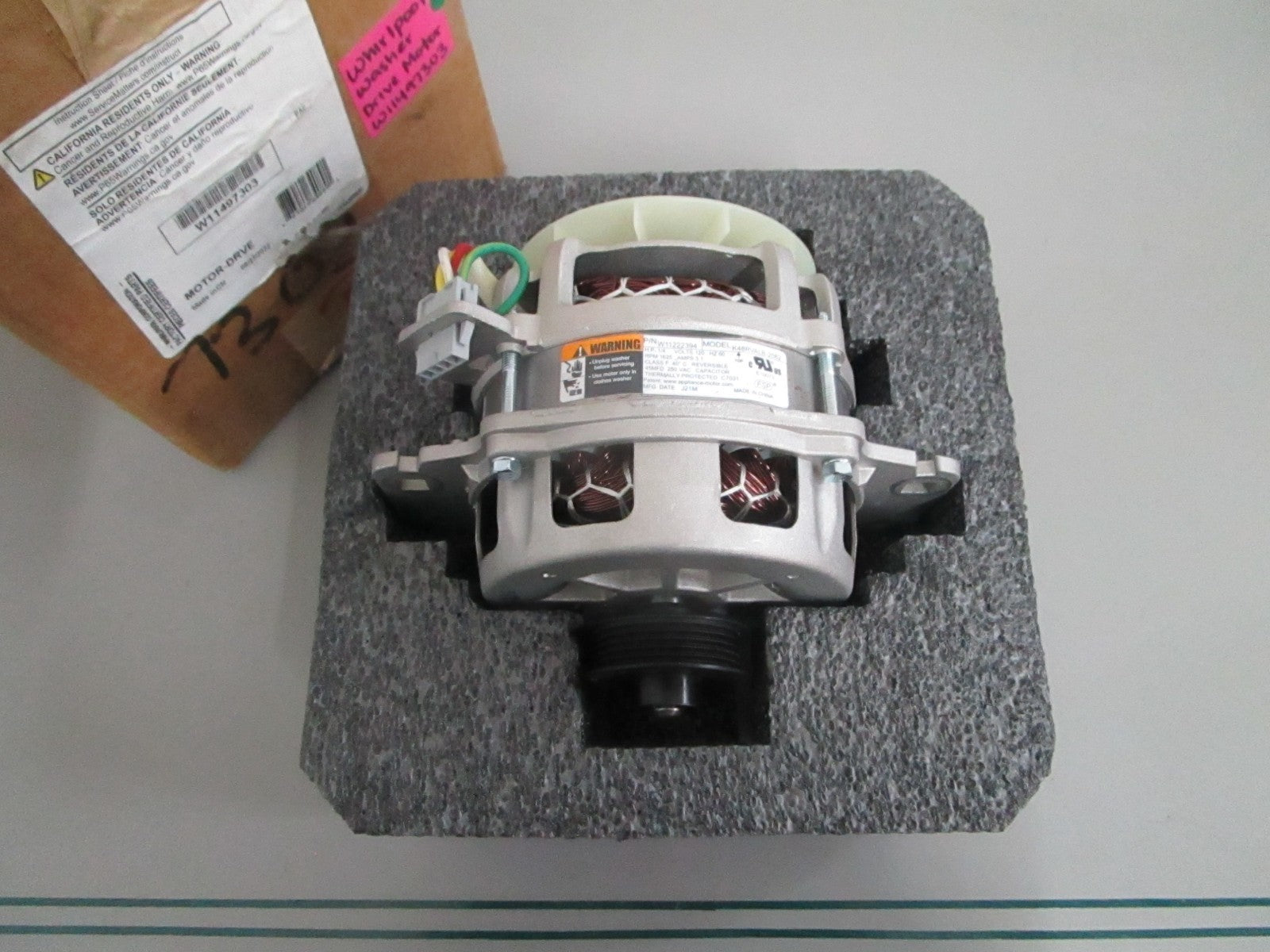 Whirlpool W11497303 NEW OEM Top Load Washer Drive Motor Maytag Kenmore 0820