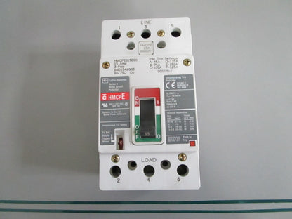Cutler-Hammer HMCPE015E0C Motor Circuit Protector 3P 15A 480V NEW OEM 0820
