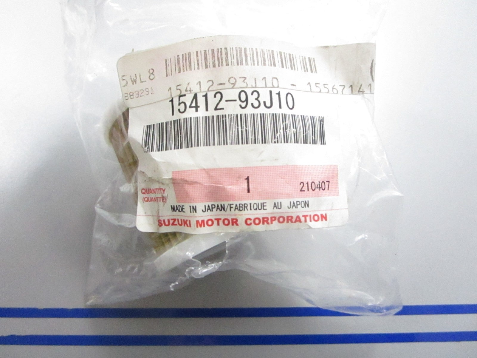 *NEW OEM* 0810 Suzuki Fuel Filter 15412-93J10
