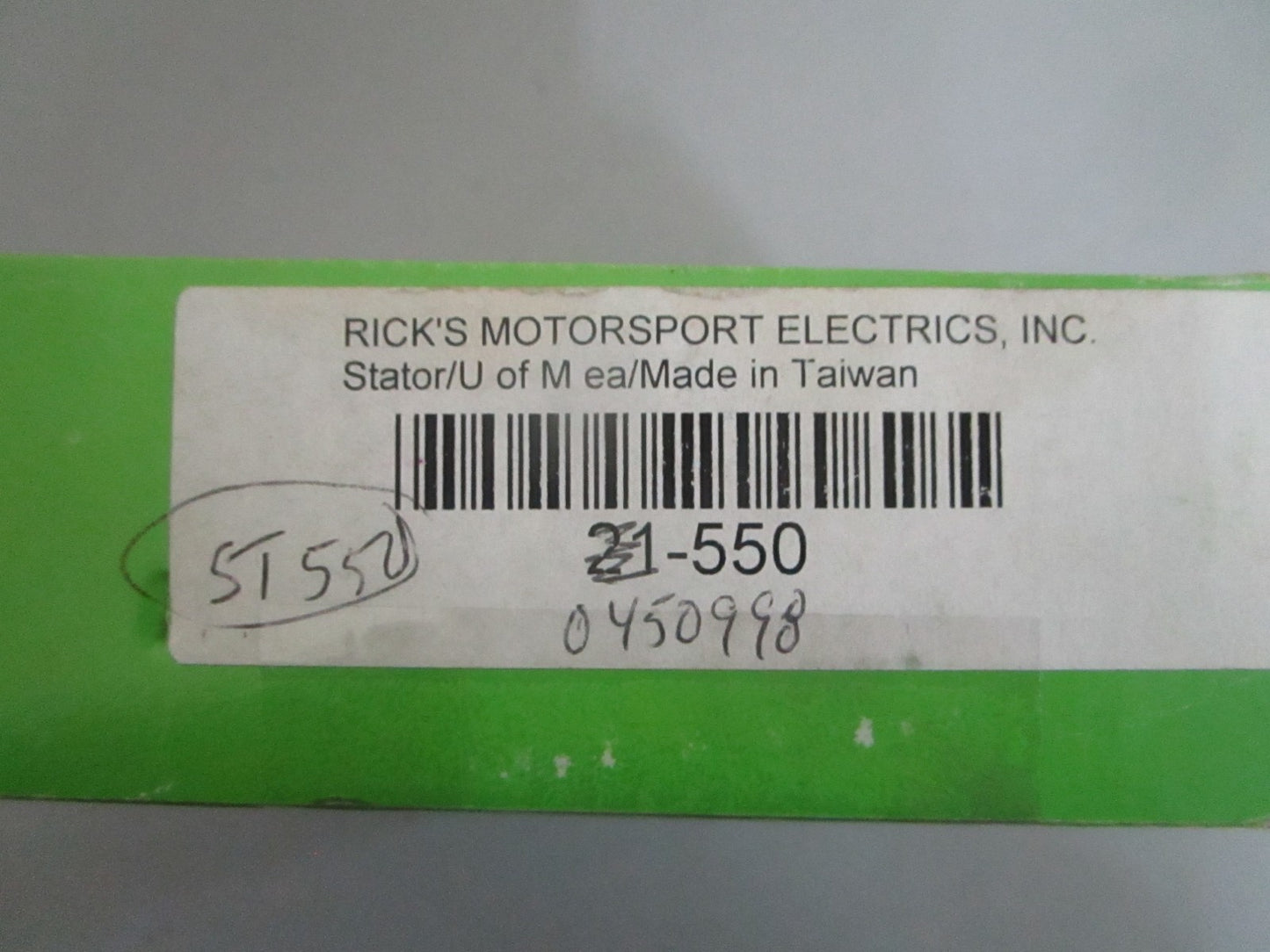 *NEW* 0820 Rick's Motorsport Stator 21-550 Rep: Polaris 0450998