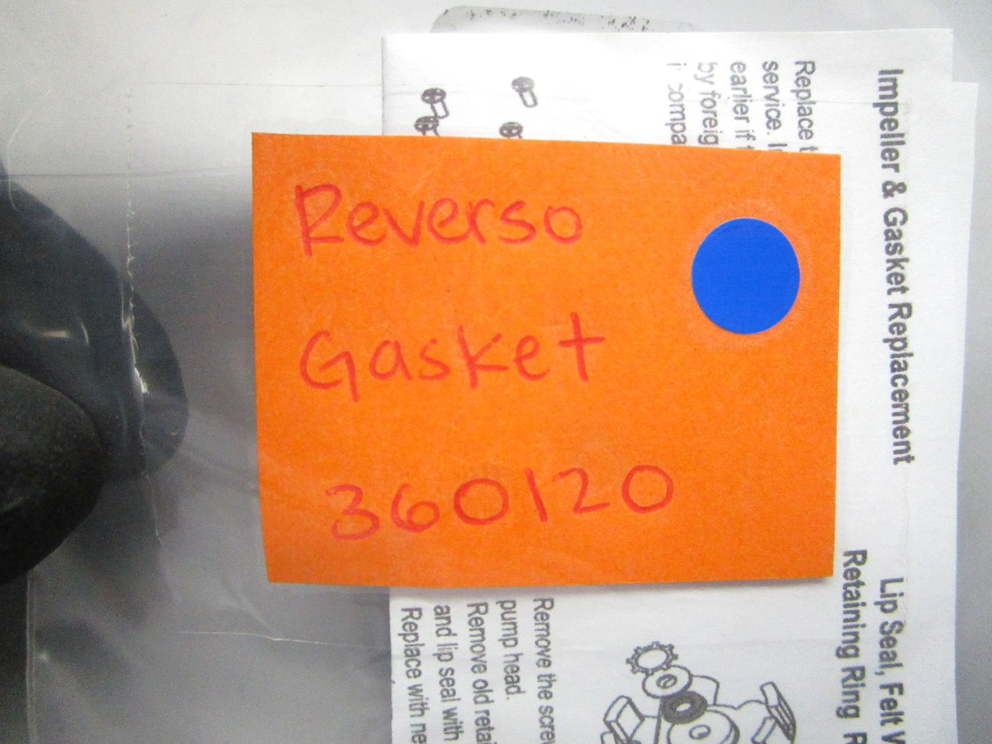 *NEW* 0810 Reverso Gasket 360120