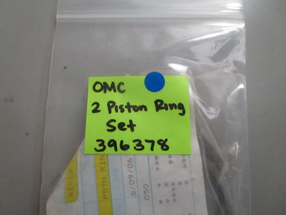 *NEW OEM* 0720 OMC Johnson Evinrude 2 Piston Ring Set 396378 0396378