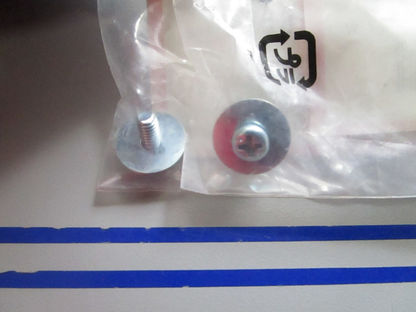 NEW OEM (LOT OF 2) 93894-0400800 Honda Washer Screw 0810