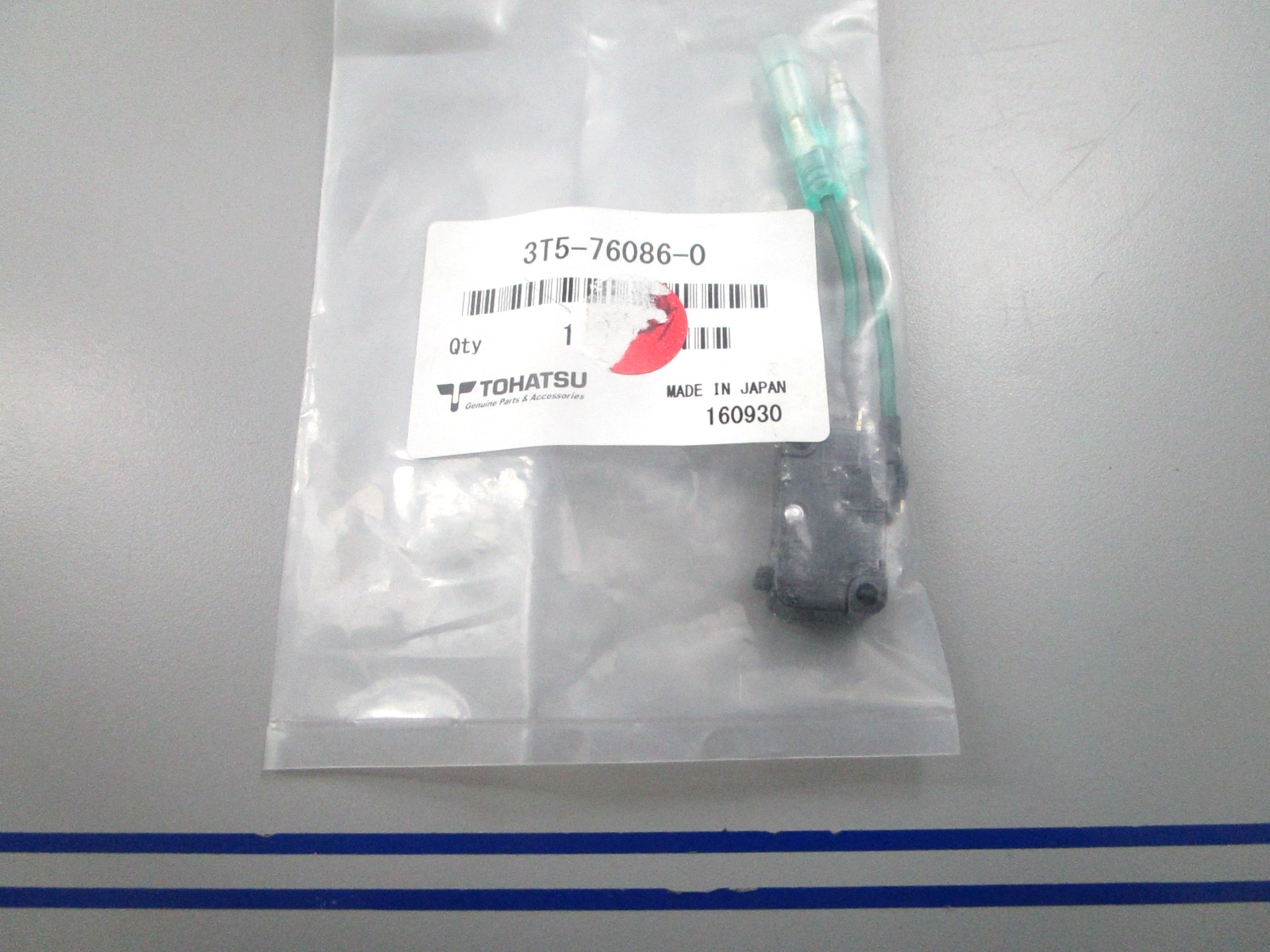 NEW OEM 3T5-76086-0 3T5760860 Tohatsu Remote Control Neutral Switch 0810