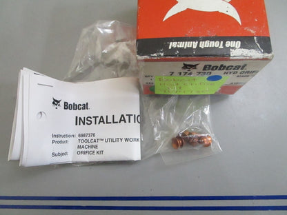 *NEW OEM* 0820 Bobcat Orifice Kit 7174730