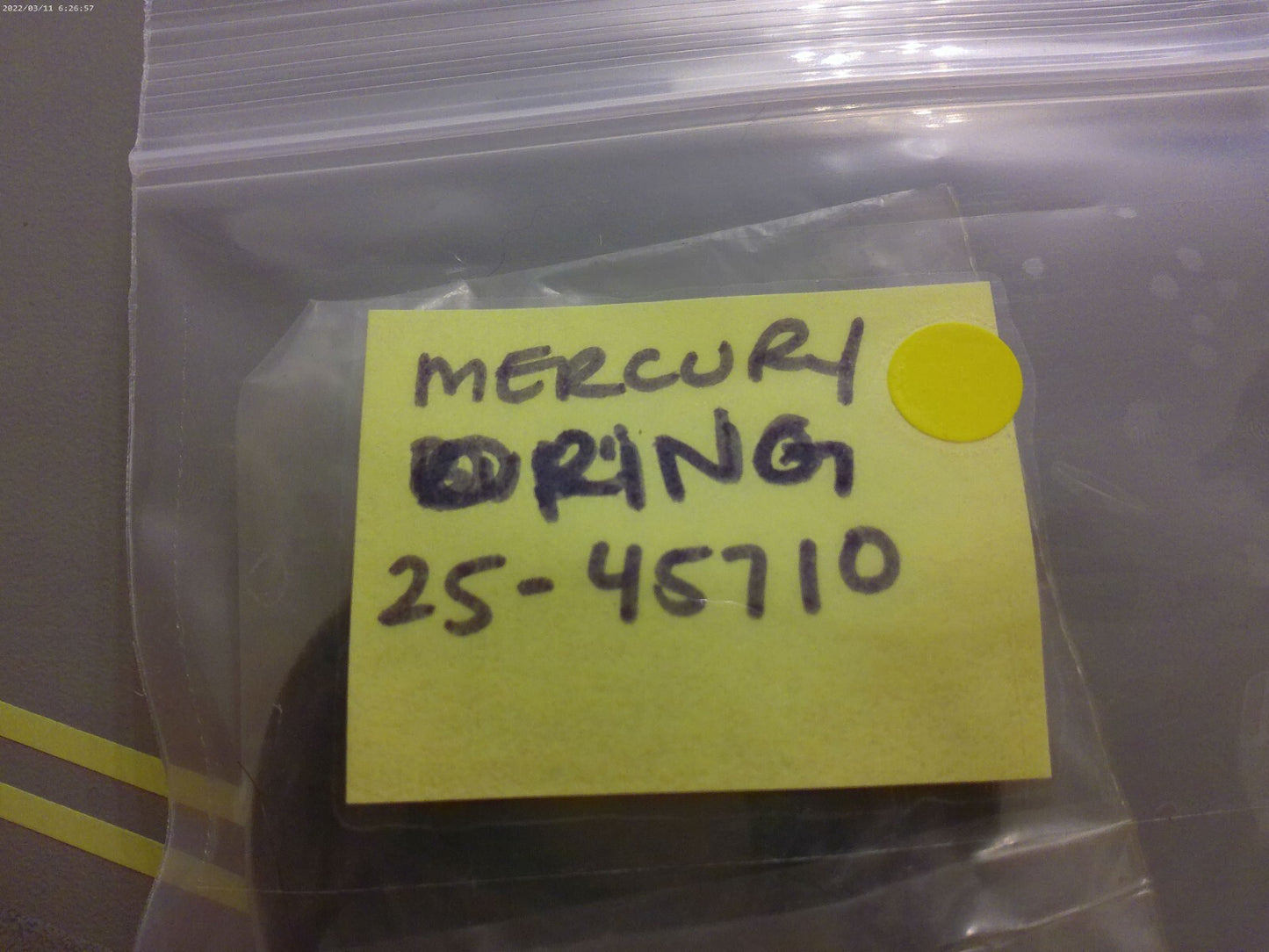 *NEW OEM* (LOT OF 6) 0810 Mercury Quicksilver O-Ring 25-45710