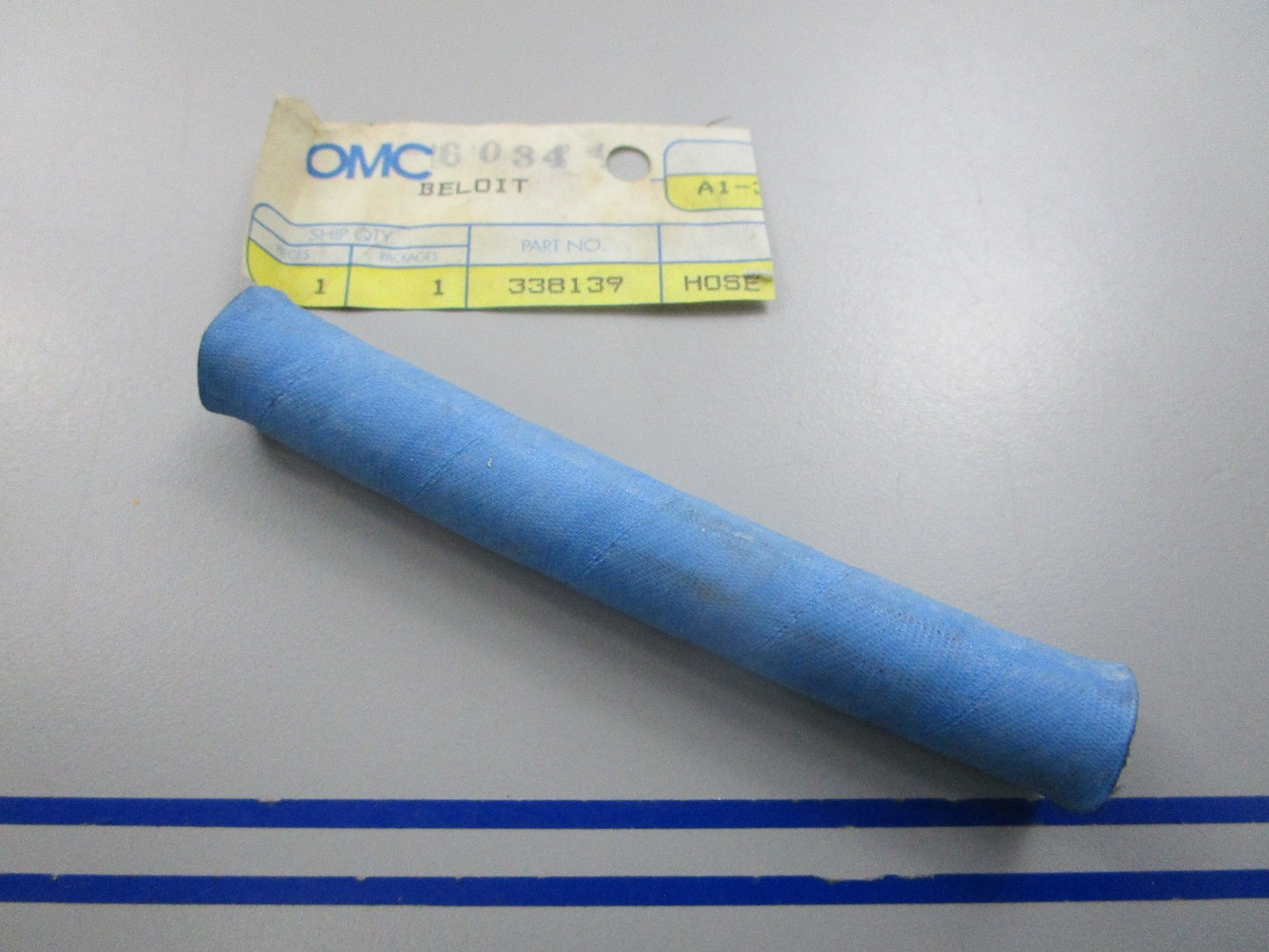 NEW OEM 338139 0338139 OMC Johnson Evinrude Hose 0810
