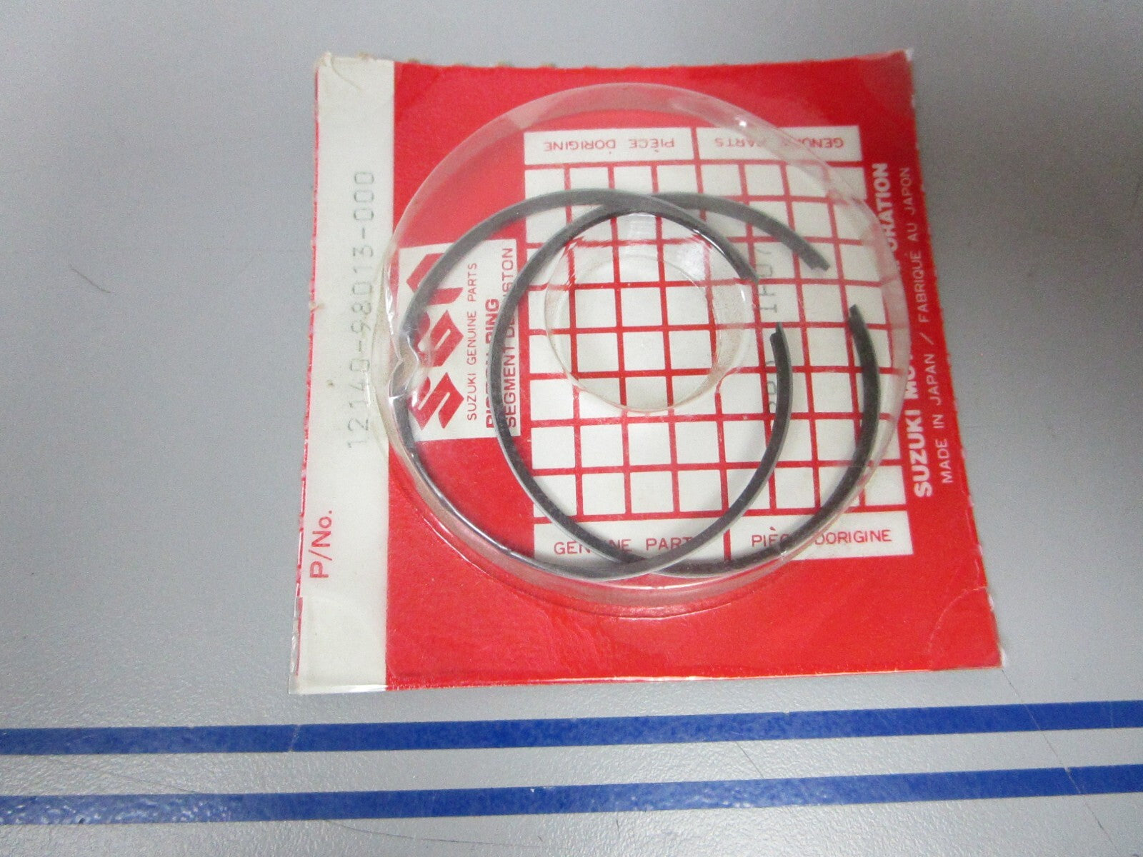 *NEW OEM* 0810 Suzuki Piston Ring Set 12140-98013
