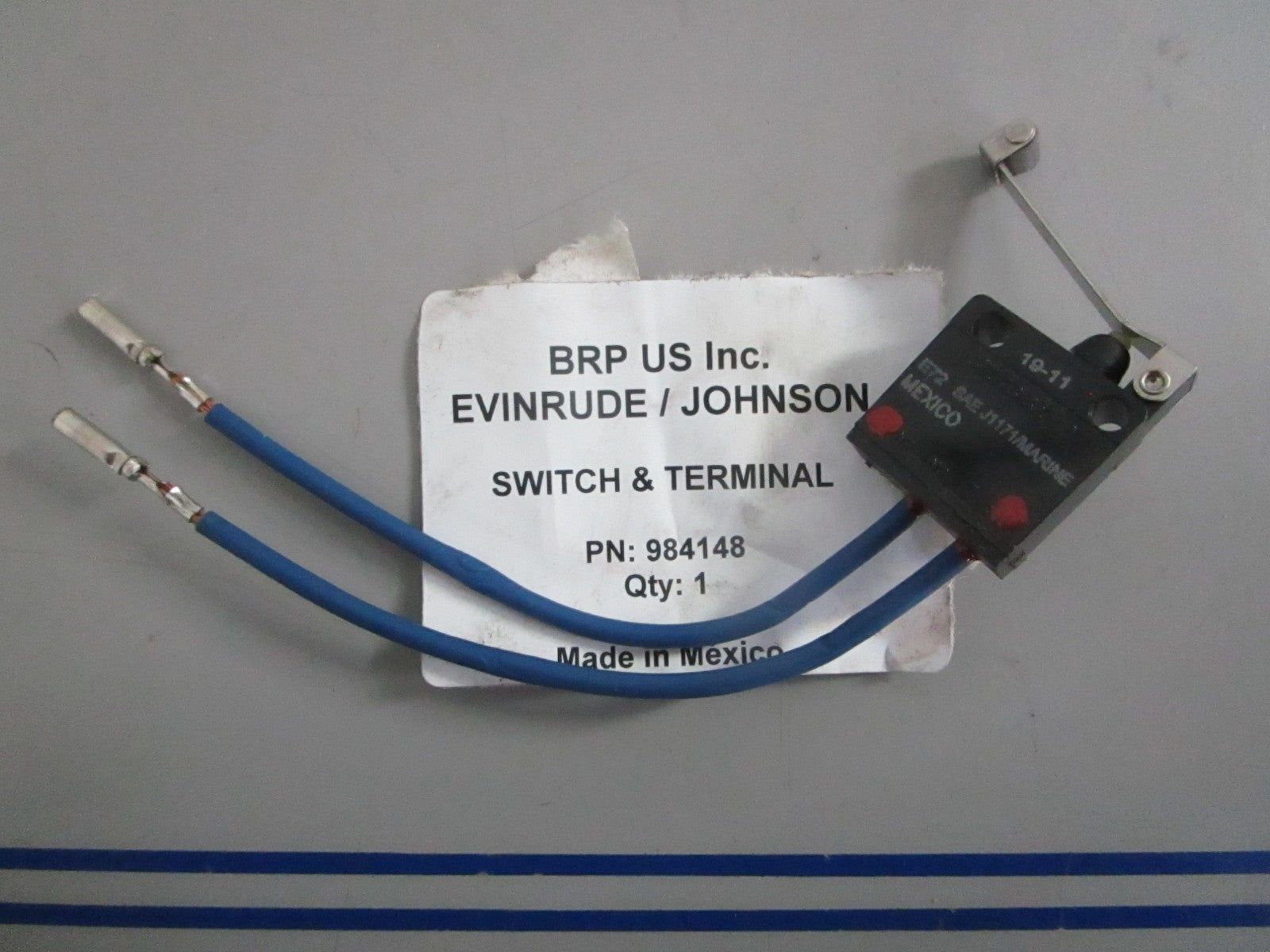 NEW OEM 984148 0984148 OMC Johnson Evinrude Switch & Terminal 0820