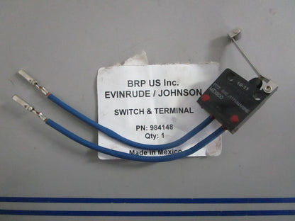 NEW OEM 984148 0984148 OMC Johnson Evinrude Switch & Terminal 0820