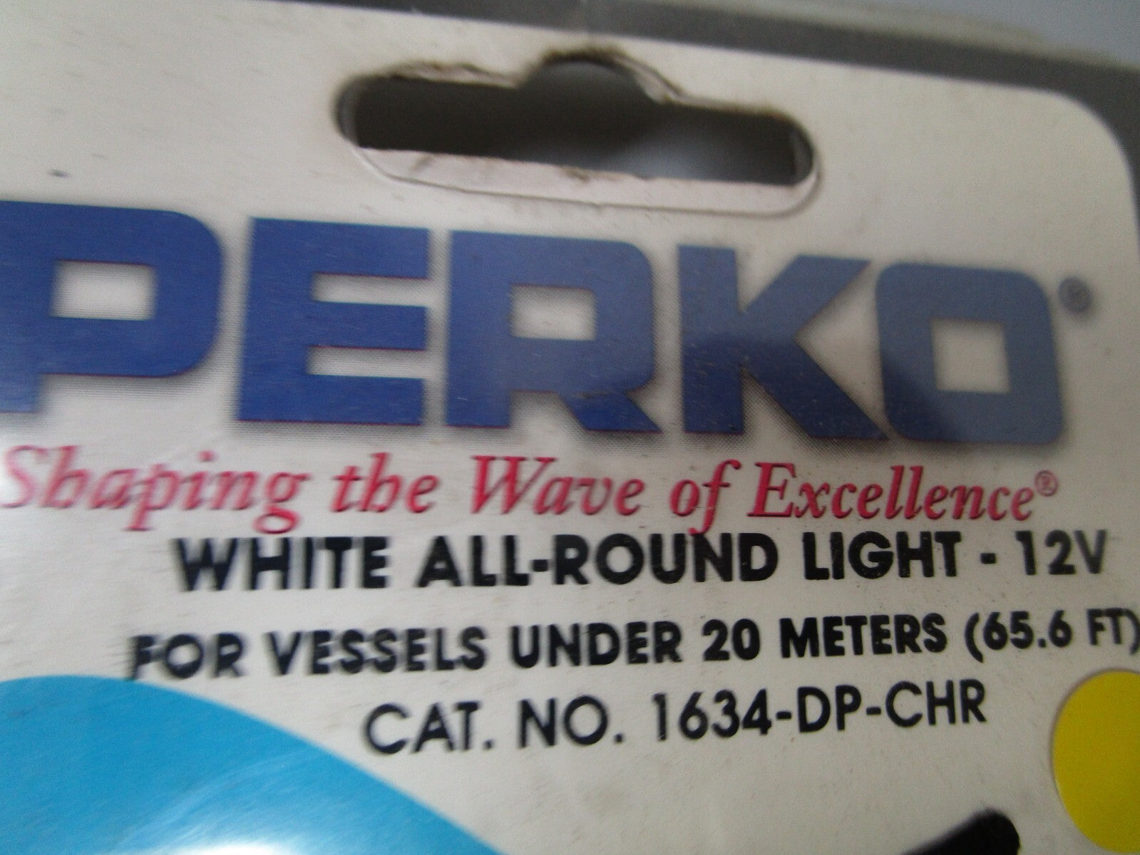 *NEW OEM* 0720 Perko 12v White All-Around Light 1634-DP-CHR