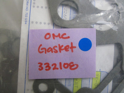 *NEW OEM* (LOT OF 3) 0810 OMC Johnson Evinrude Gasket 332108 0332108