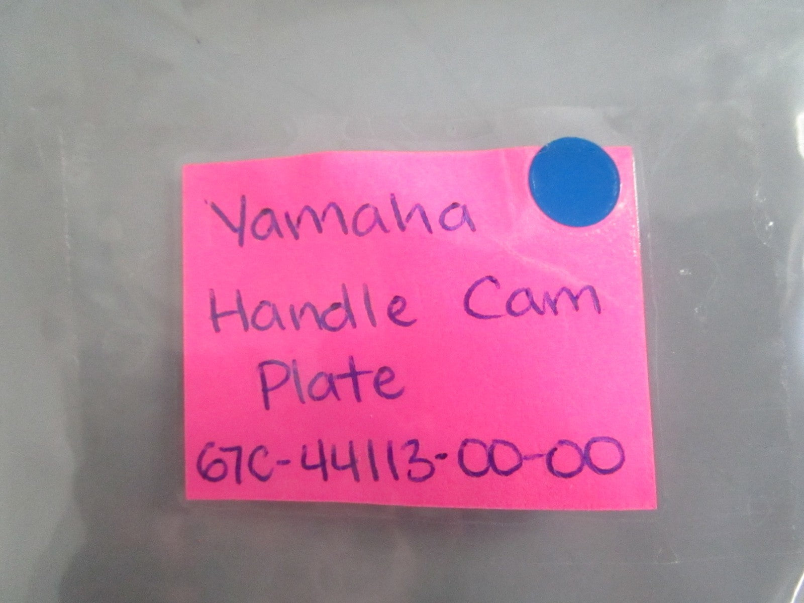 *NEW OEM* 0820 Yamaha Handle Cam Plate 67C-44113-00-00