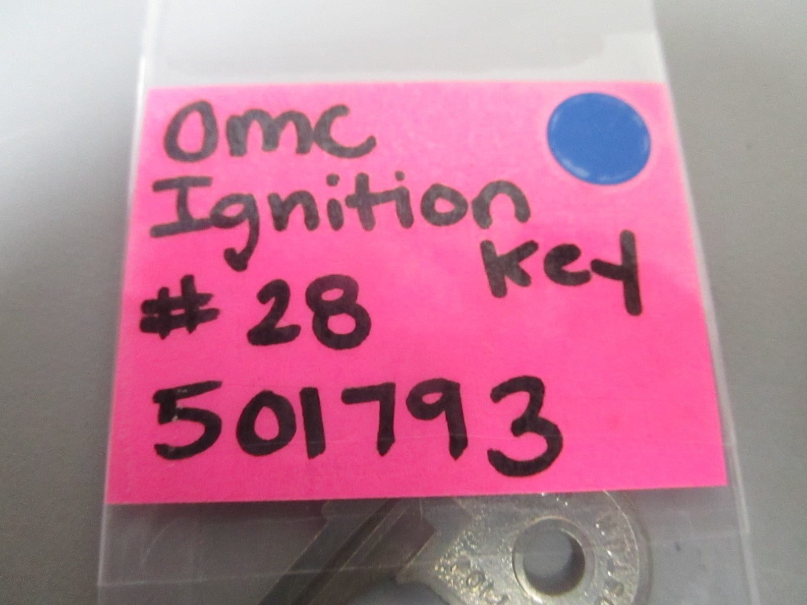 NEW OEM 501793 0501793 OMC Johnson Evinrude #28 Ignition Key 0810