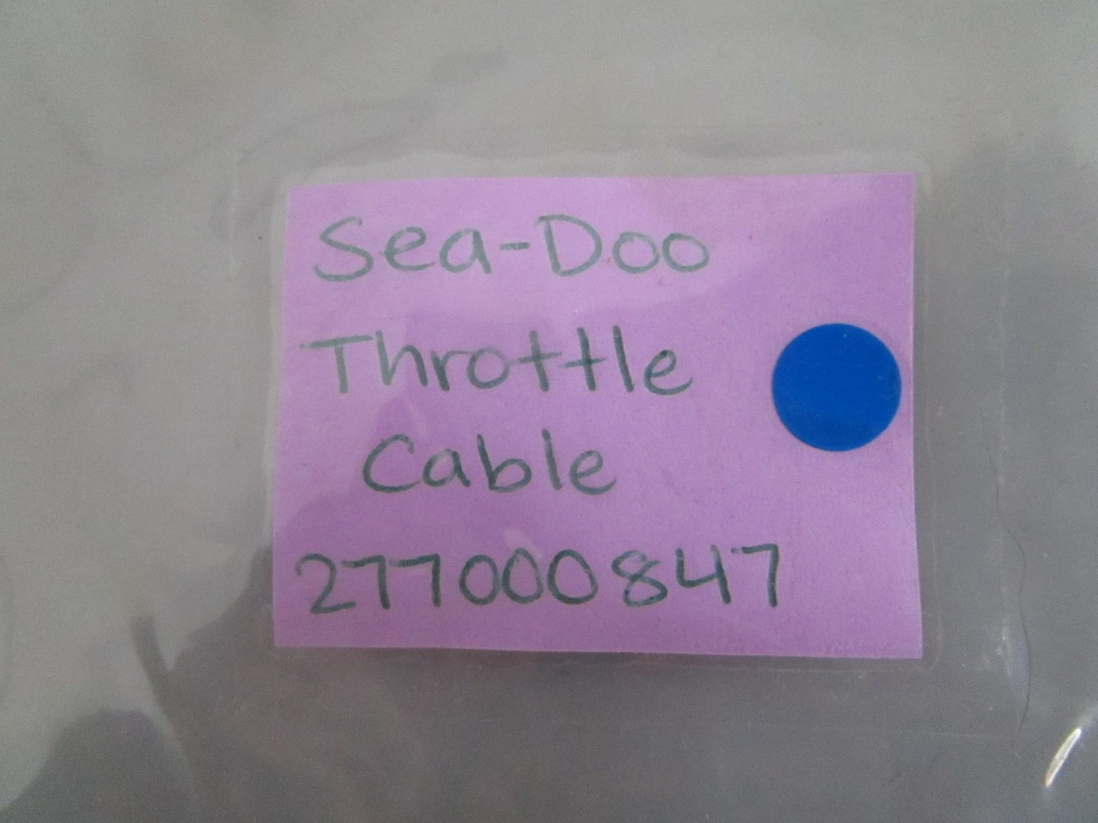 NEW OEM 277000847 Sea-Doo Throttle Cable 0820