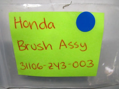 *NEW OEM* 0820 Honda Brush Assy 31106-ZY3-003
