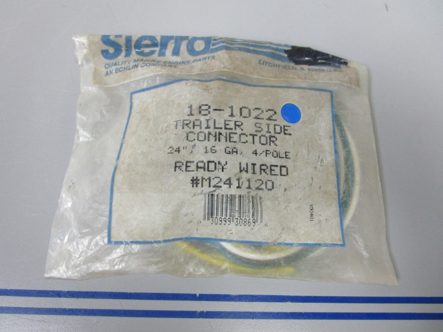 *NEW* 0720 Sierra 24" 16 GA 4 Pole Trailer Side Connector Ready Wired 18-1022