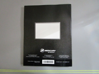 *NEW OEM* 0820 Mercury Quicksilver 2-Stroke Outboard Service Manual 90-8M0131801