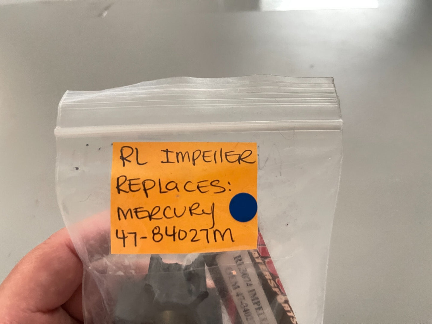 *NEW* 0720 RL Impeller Replaces: Mercury 47-84027M