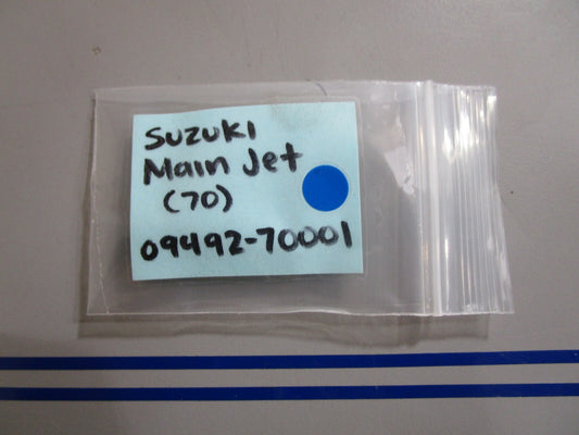 *NEW OEM* 0810 Suzuki Main Jet (70) 09492-70001