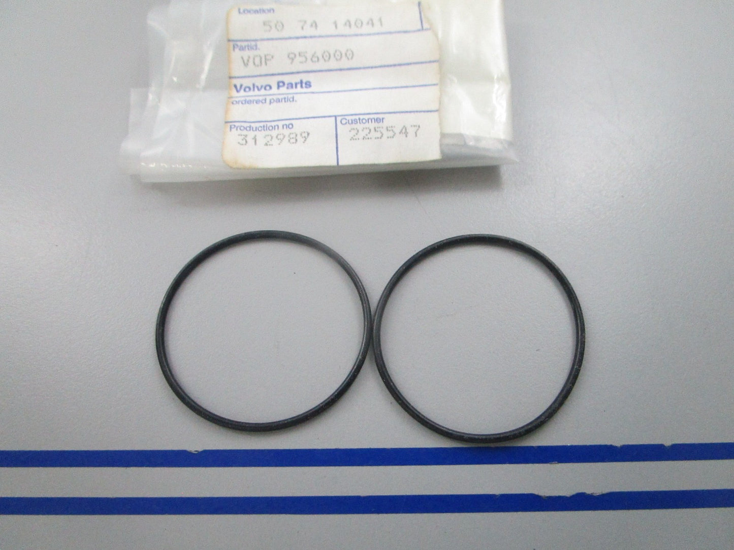 NEW OEM (LOT OF 2) 956000 Volvo Penta O-Ring 0810
