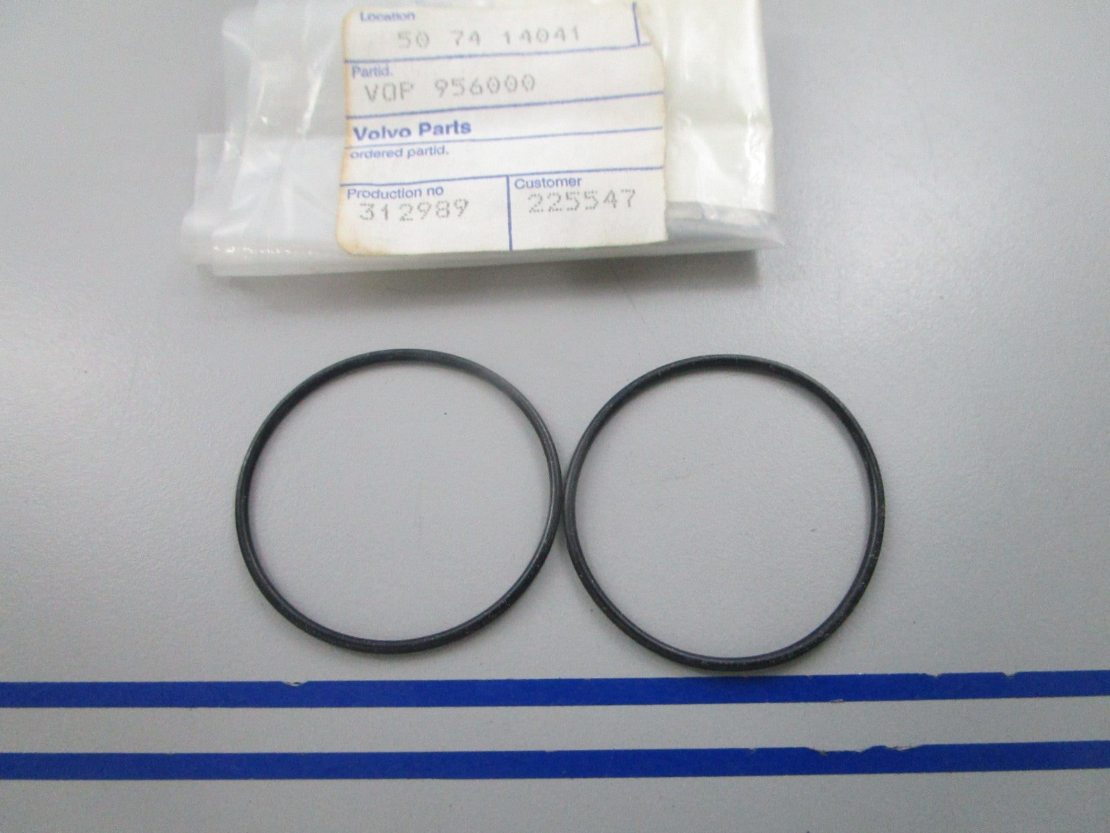 NEW OEM (LOT OF 2) 956000 Volvo Penta O-Ring 0810