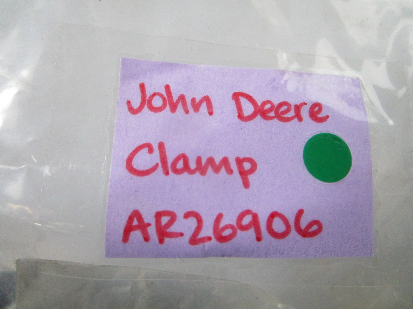 NEW OEM AR26906 John Deere Clamp 0810