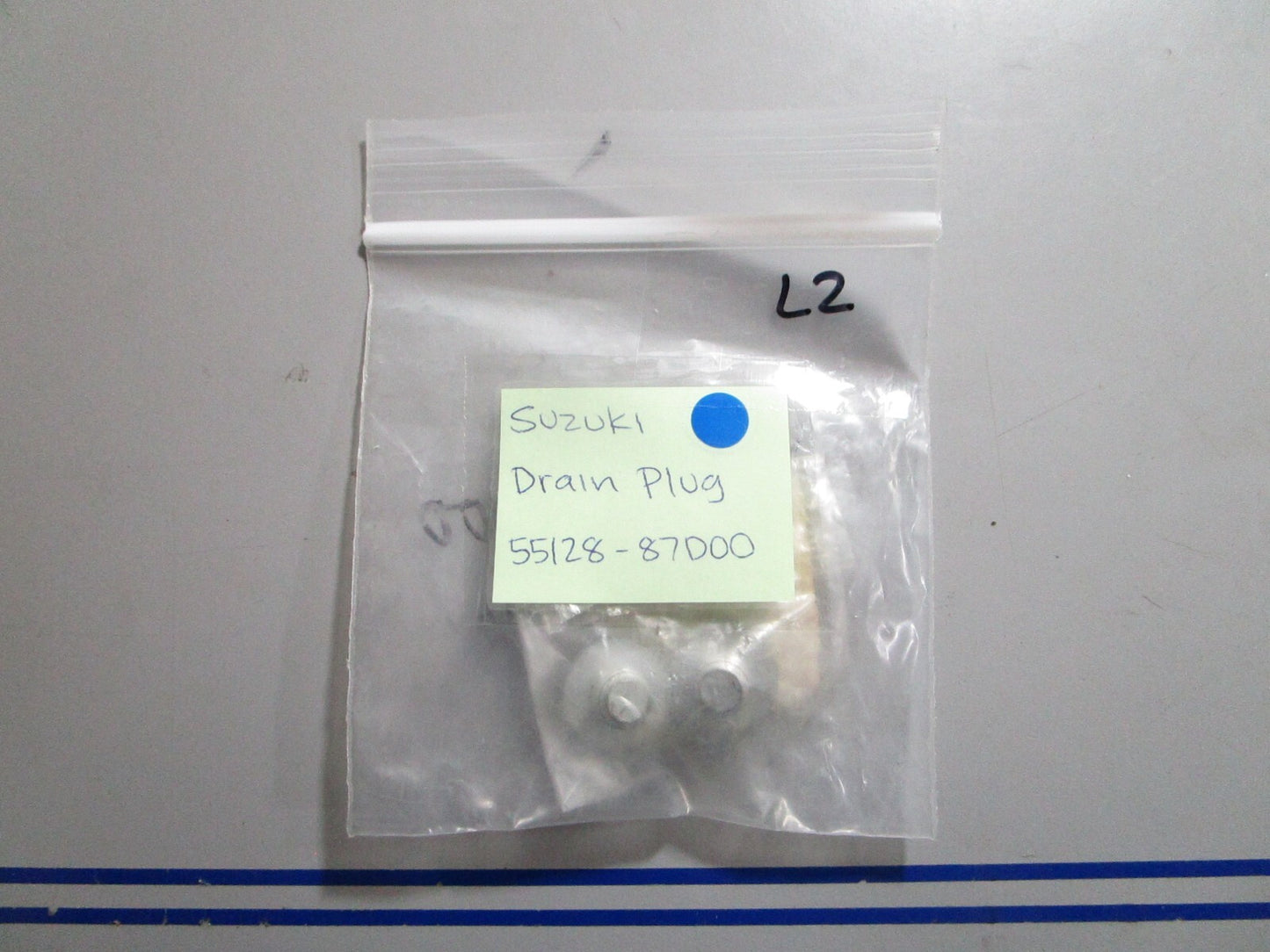 *NEW OEM* (LOT OF 2) 0810 Suzuki Drain Plug 55128-87D00