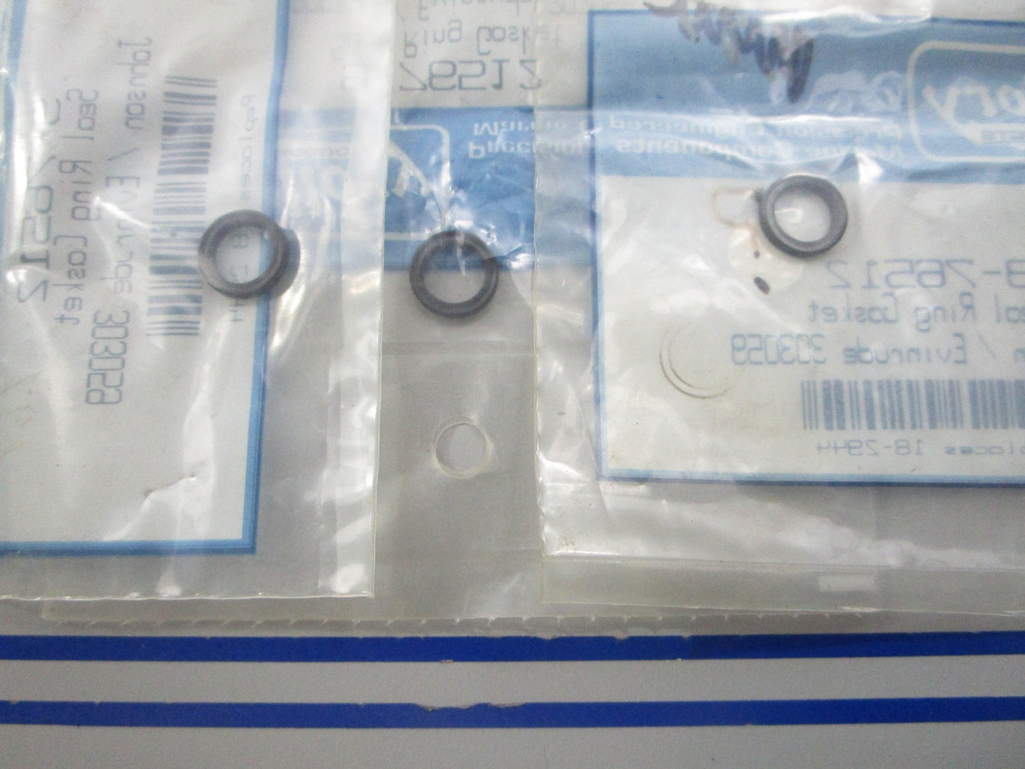 NEW (LOT OF 3) 9-76512 Replaces: Evinrude 303059 Mallory Seal Ring Gasket 0810