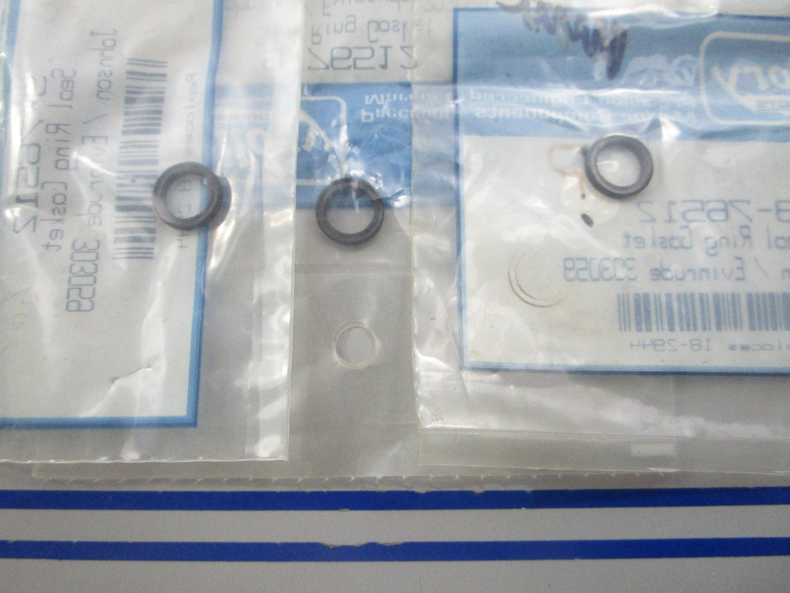 NEW (LOT OF 3) 9-76512 Replaces: Evinrude 303059 Mallory Seal Ring Gasket 0810