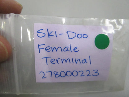 NEW (LOT OF 3) 278000223 Ski-Doo Female Terminal 0810