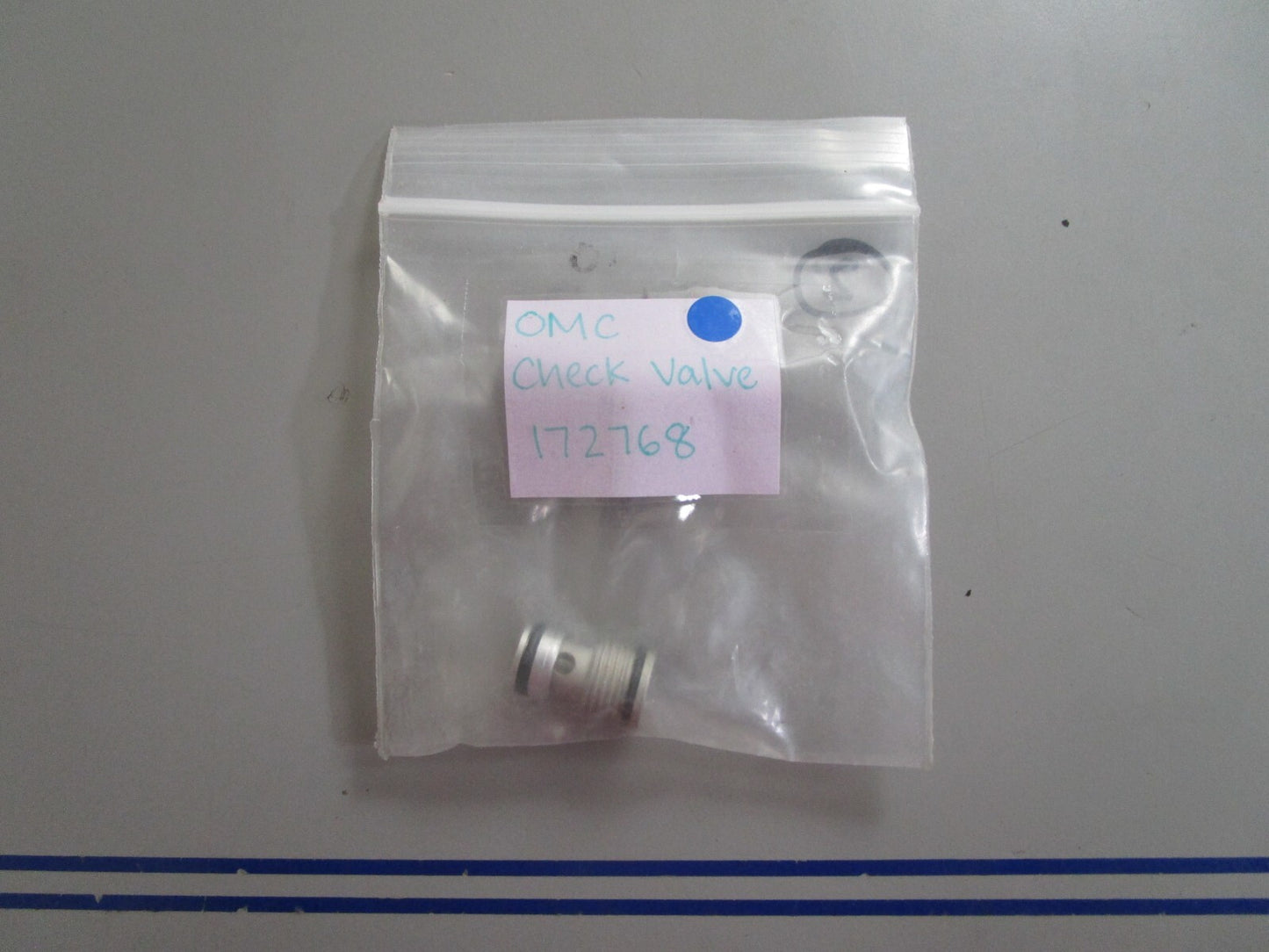 *NEW OEM* 0810 OMC Johnson Evinrude Check Valve 172768 0172768