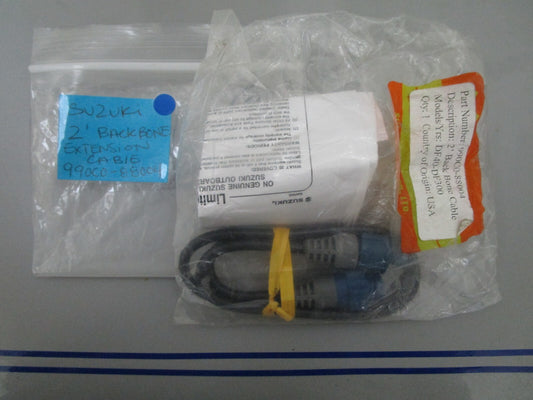 *NEW OEM* 0810 Suzuki 2' Backbone Extension Cable 990C0-88004